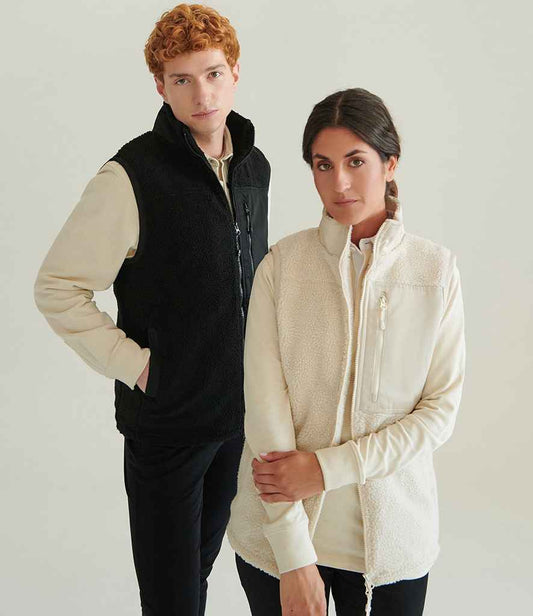 Front Row - Recycled Sherpa Gilet - Pierre Francis