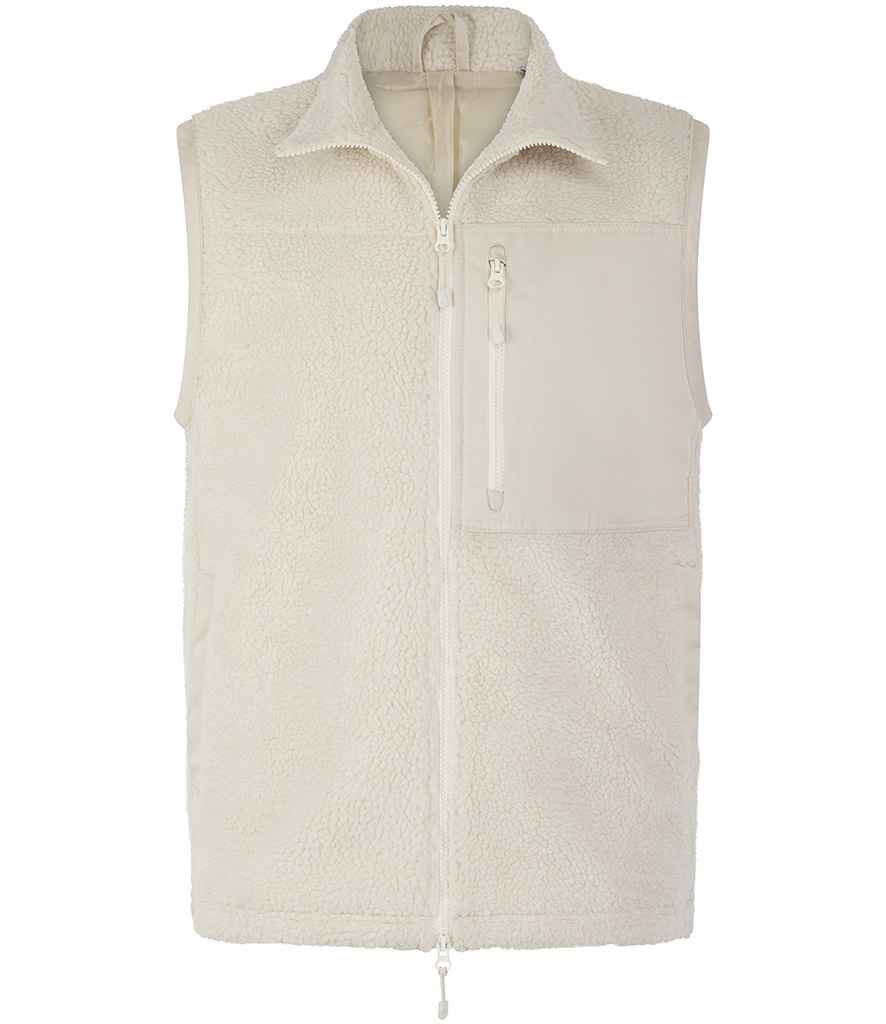 Front Row - Recycled Sherpa Gilet - Pierre Francis