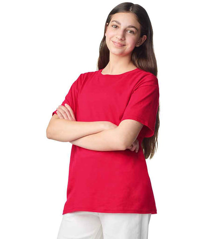Gildan - Kids Light Cotton T-Shirt - GD03B RED XS