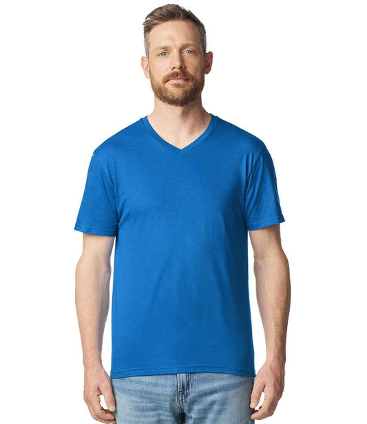 Gildan - SoftStyle® V Neck T-Shirt - GD10 ROY S