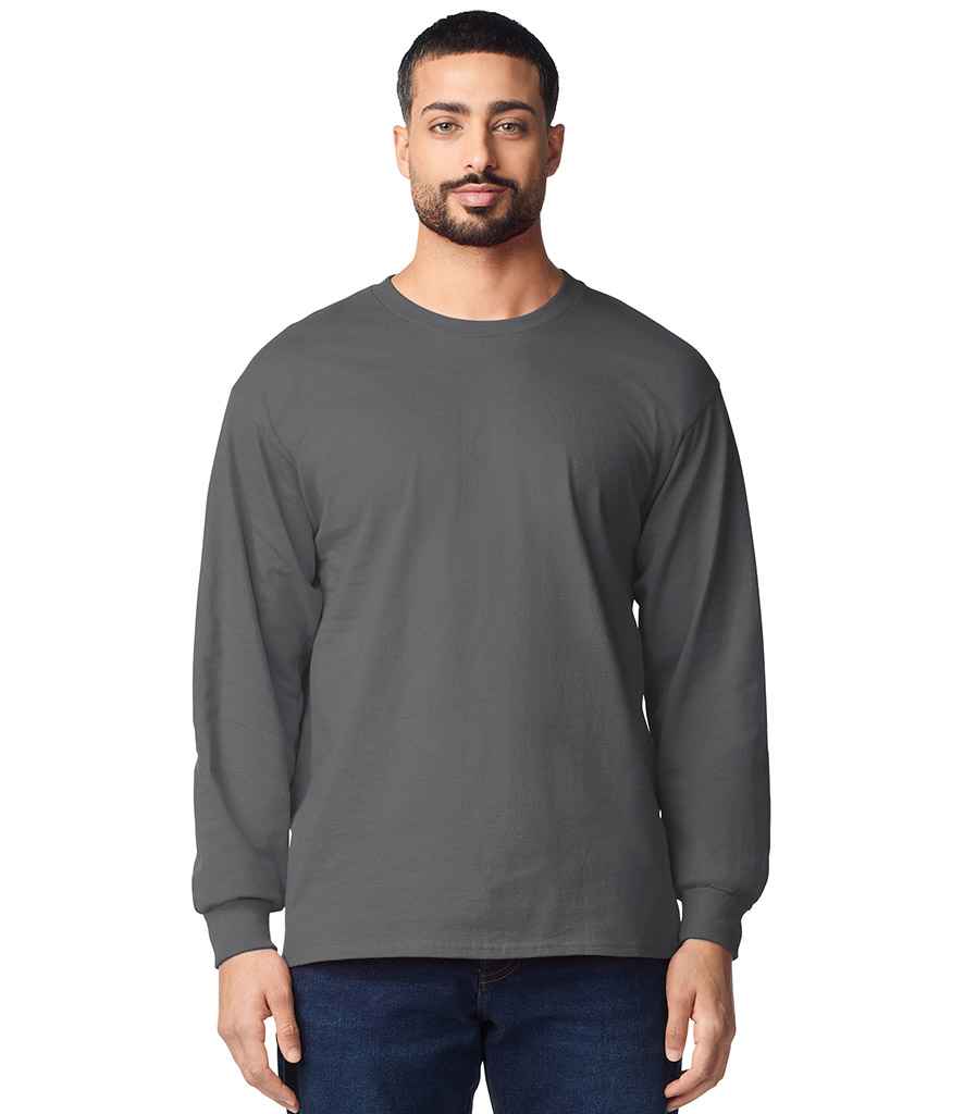 Gildan - Ultra Cotton™ Long Sleeve T-Shirt - GD14 CHA S