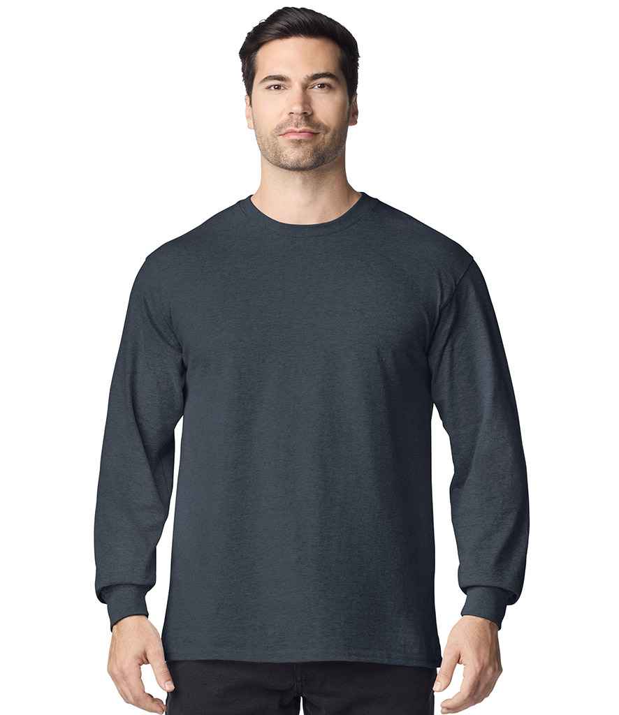 Gildan - Ultra Cotton™ Long Sleeve T-Shirt - GD14 DHE S