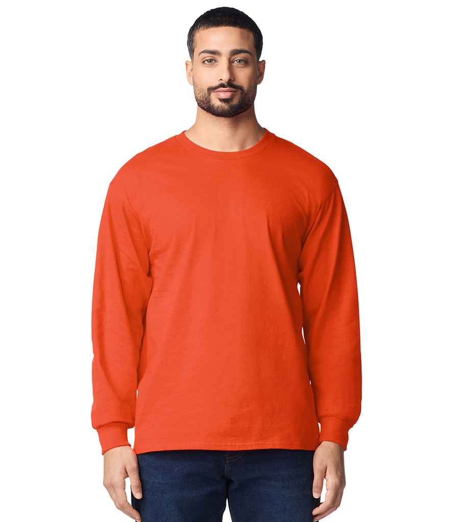 Gildan - Ultra Cotton™ Long Sleeve T-Shirt - GD14 ORA S