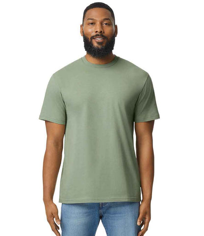 Gildan - SoftStyle® Midweight No Label T-Shirt - GD27 SAG XS