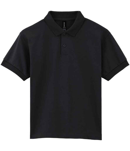 Gildan - Kids DryBlend® Jersey Polo Shirt - GD40B BLK S