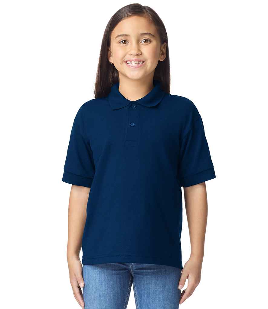 Gildan - Kids DryBlend® Jersey Polo Shirt - GD40B NAV S