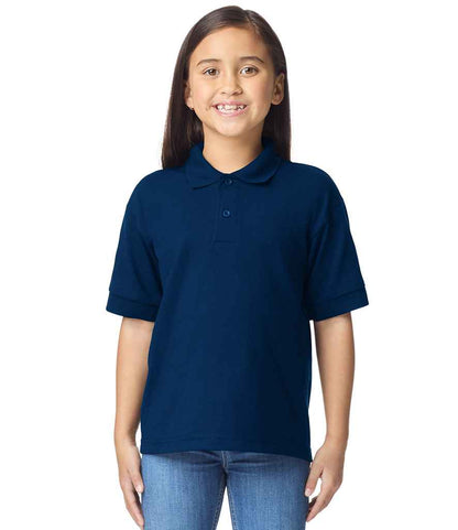Gildan - Kids DryBlend® Jersey Polo Shirt - GD40B NAV S