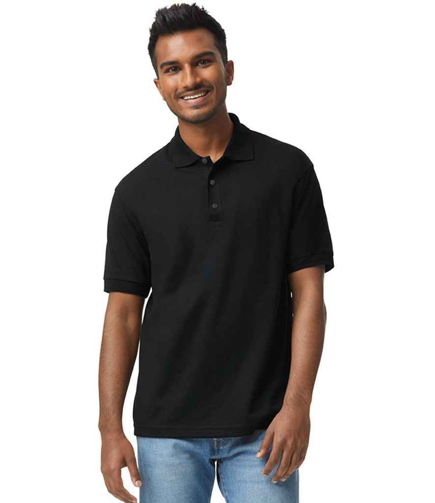 Gildan - DryBlend® Jersey Polo Shirt - GD40 BLK S