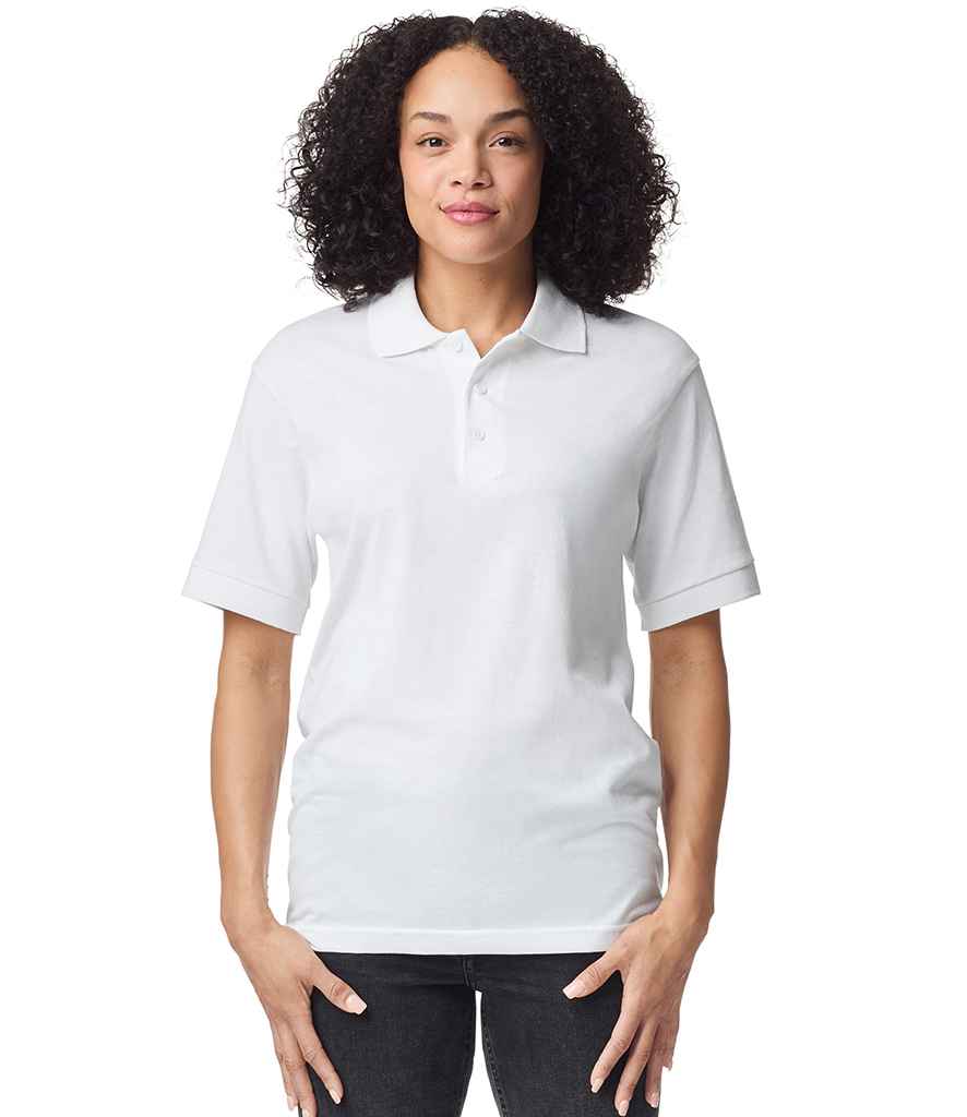 Gildan - DryBlend® Jersey Polo Shirt - GD40 WHI S