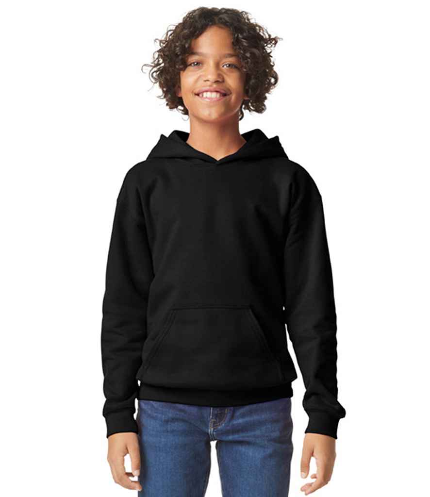 Gildan - Kids SoftStyle® Midweight Hoodie - GD68B BLK XS