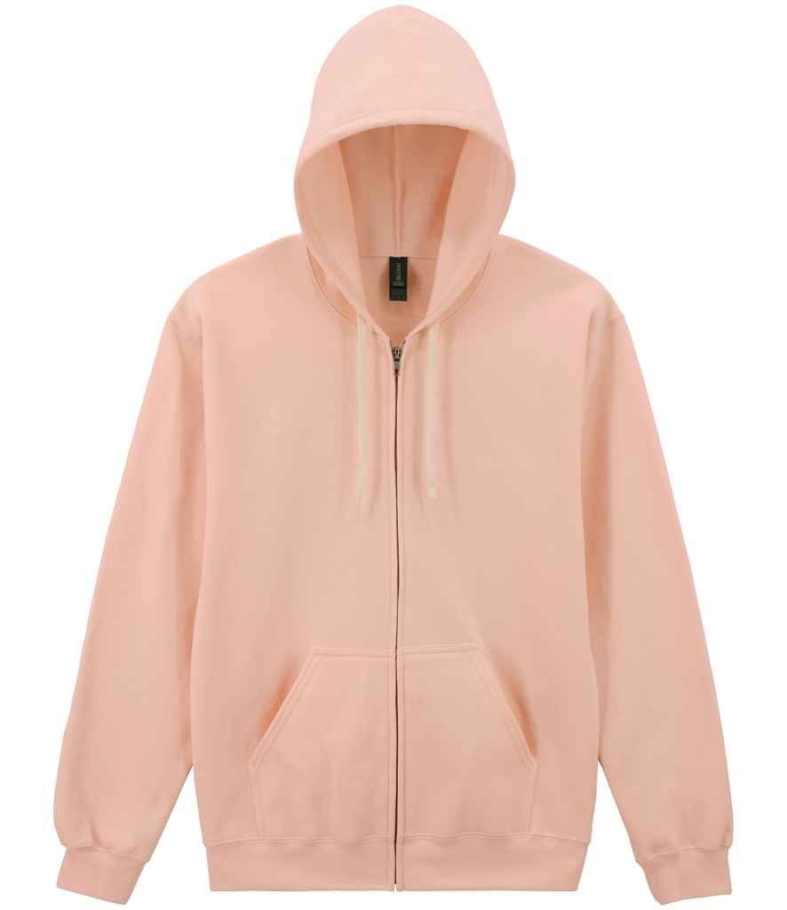 Gildan - SoftStyle® Midweight Full Zip Hooded Sweatshirt - GD69 RED S