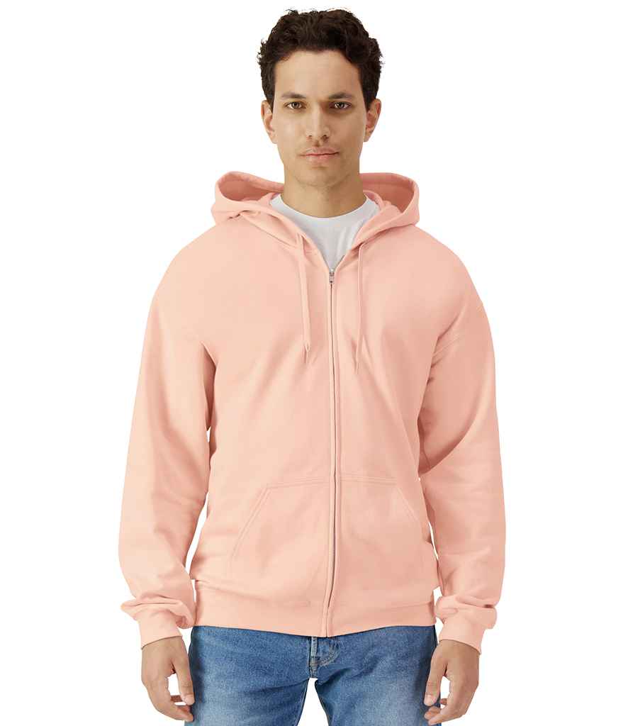 Gildan - SoftStyle® Midweight Full Zip Hooded Sweatshirt - GD69 DRO S