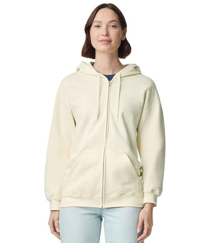 Gildan - SoftStyle® Midweight Full Zip Hooded Sweatshirt - GD69 OFW S