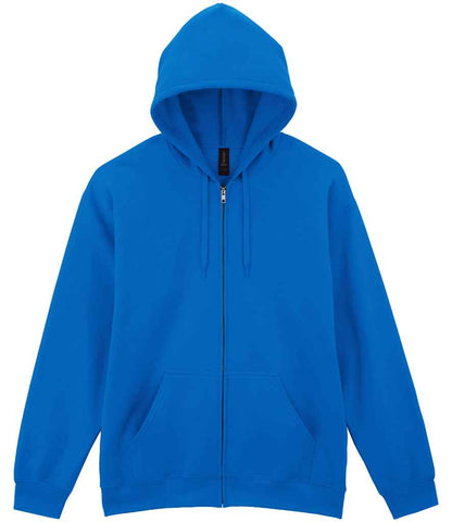 Gildan - SoftStyle® Midweight Full Zip Hooded Sweatshirt - GD69 RED S