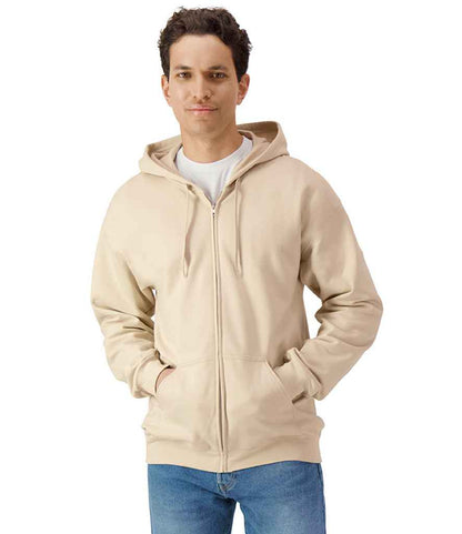 Gildan - SoftStyle® Midweight Full Zip Hooded Sweatshirt - GD69 SAN S