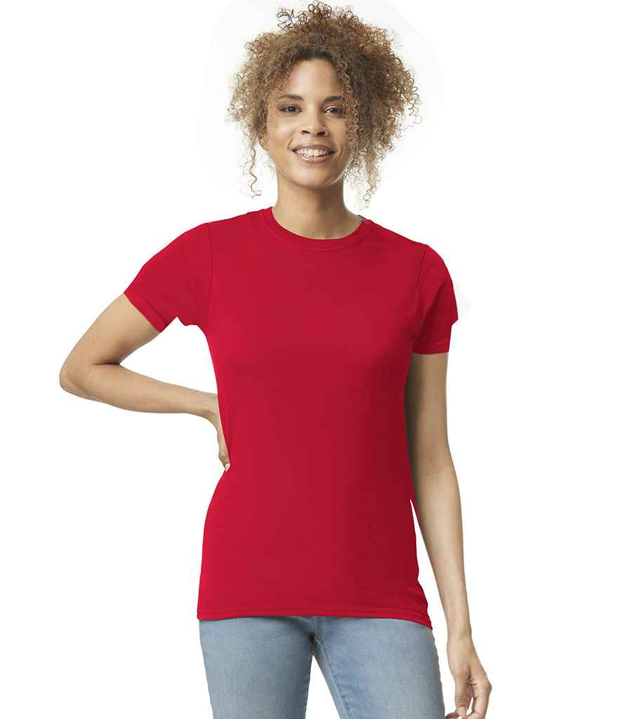 Gildan - Ladies SoftStyle® T-Shirt - GD72 RED S