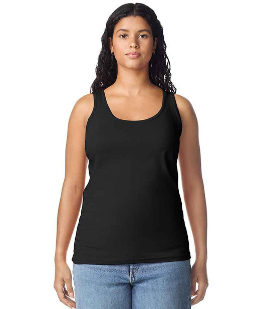 Gildan - Ladies SoftStyle® Tank Top - GD77 BLK S