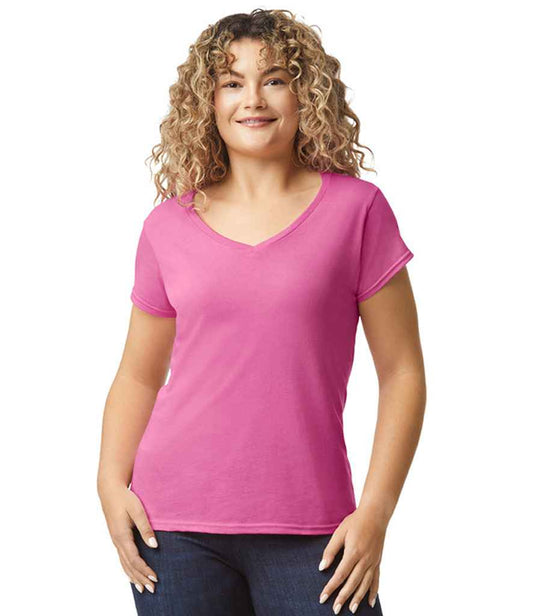 Gildan - Ladies SoftStyle® V Neck T-Shirt - Pierre Francis