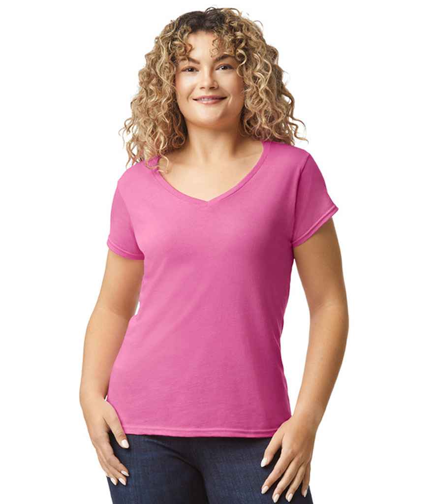 Gildan - Ladies SoftStyle® V Neck T-Shirt
