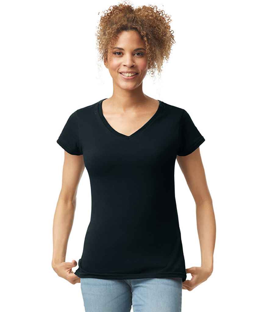 Gildan - Ladies SoftStyle® V Neck T-Shirt