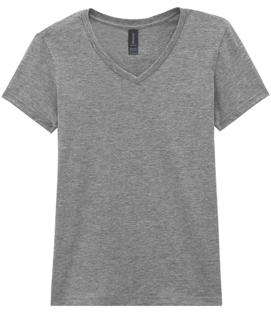 Gildan Ladies SoftStyle® V Neck T-Shirt - Pierre Francis
