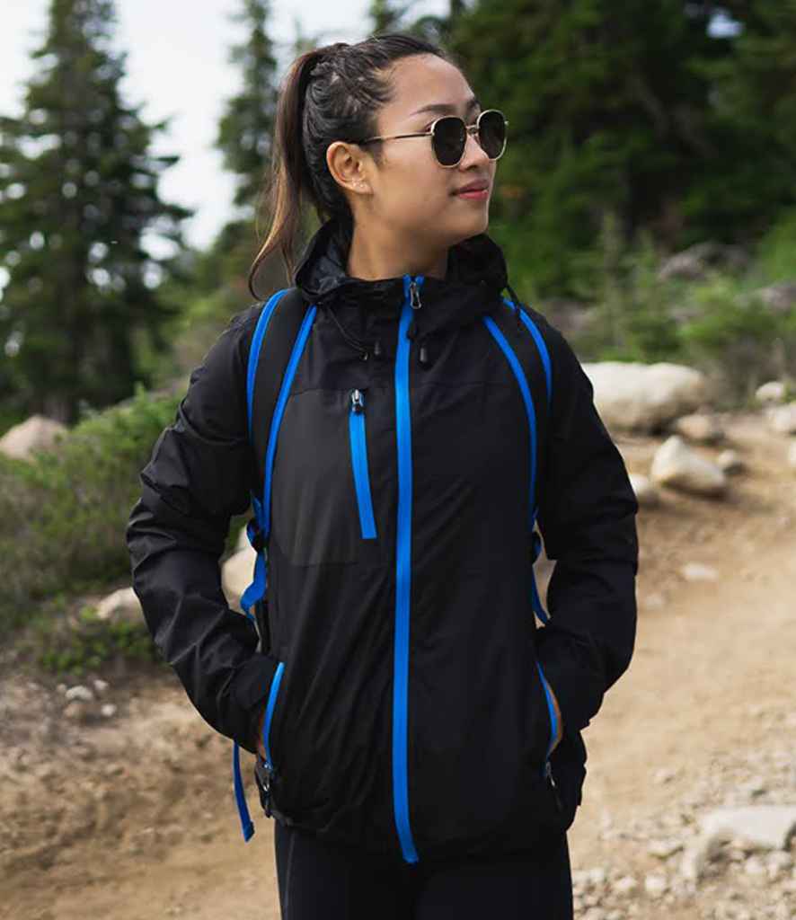Stormtech - Ladies Olympia Shell Jacket - GXJ2W BK/AZ S