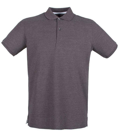 Henbury - Modern Fit Cotton Piqué Polo Shirt - H101 CHA S