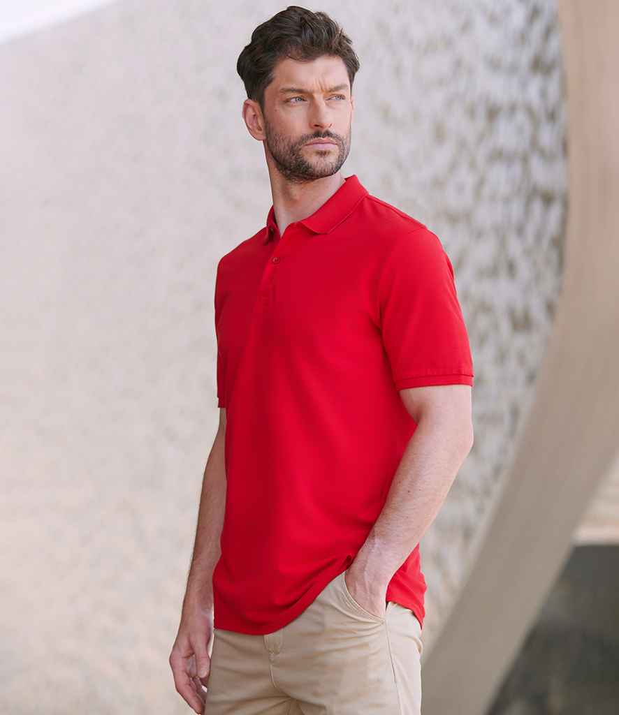 Henbury – Nowoczesna koszulka polo z bawełny piqué