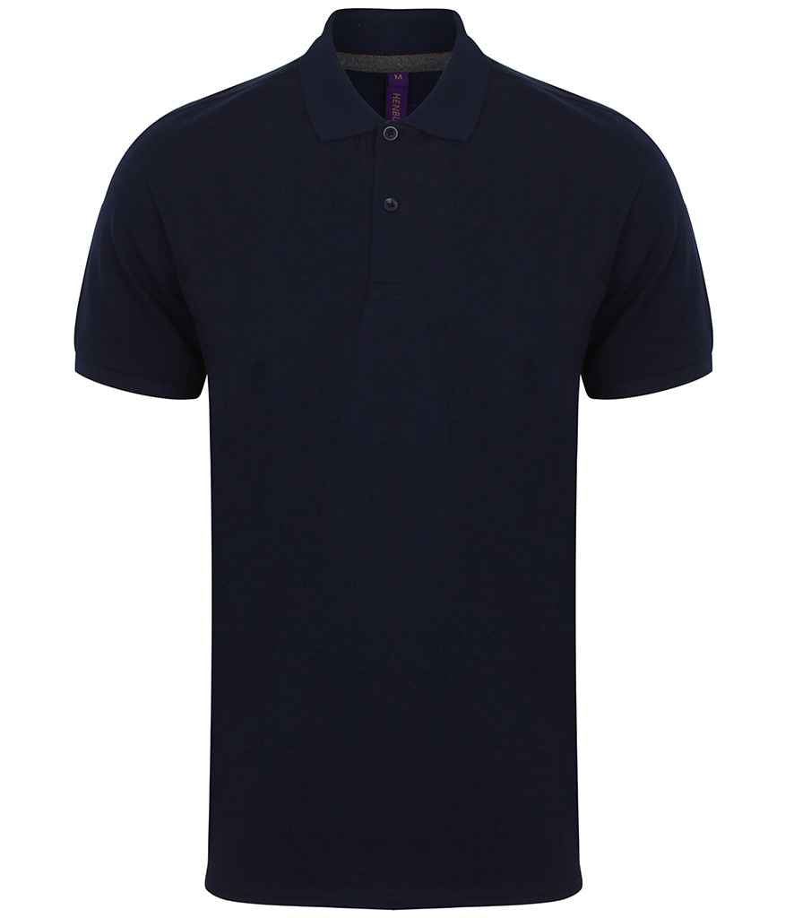 Henbury - Modern Fit Cotton Piqué Polo Shirt - H101 NAV XS