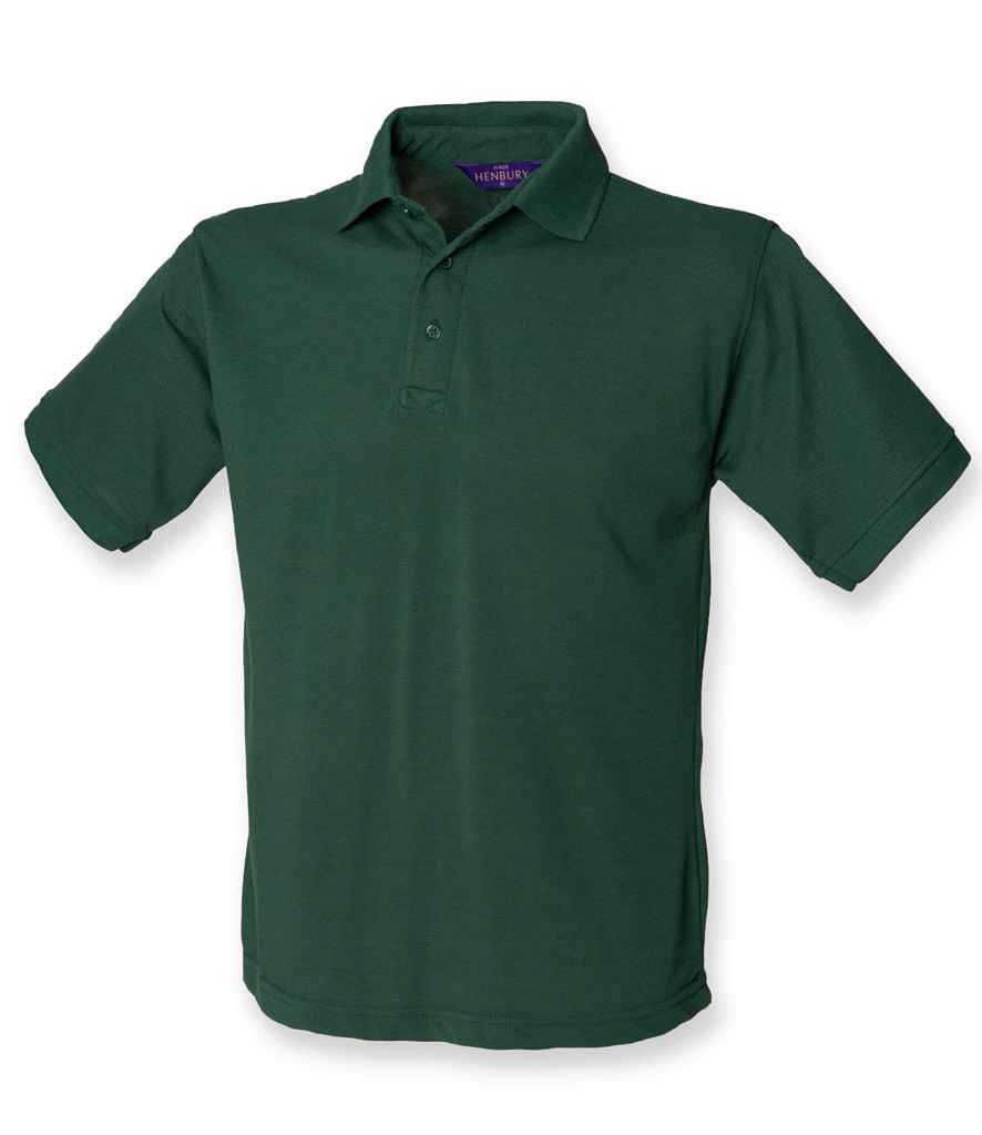 Henbury - Heavy Poly/Cotton Piqué Polo Shirt - H400 BOT S