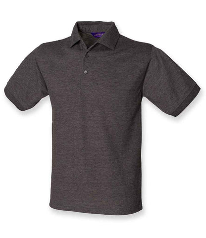 Henbury - Heavy Poly/Cotton Piqué Polo Shirt - H400 CHA S