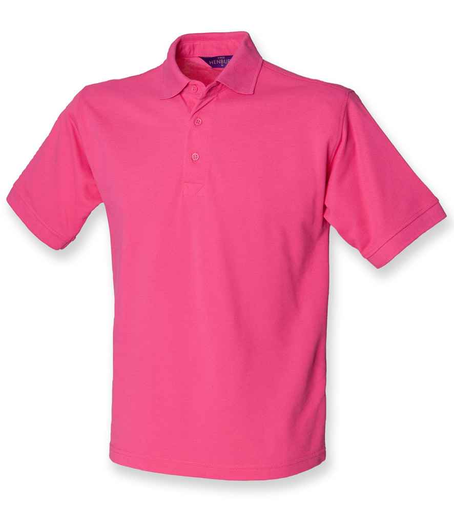Henbury - Heavy Poly/Cotton Piqué Polo Shirt - H400 FUS S