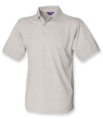 Henbury - Heavy Poly/Cotton Piqué Polo Shirt - H400 HEA S