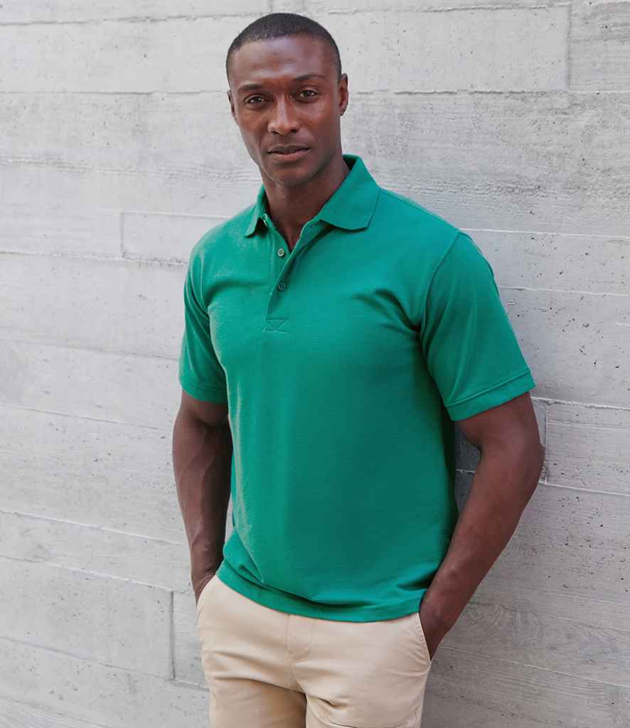 Henbury - Heavy Poly/Cotton Piqué Polo Shirt - H400 JAD S