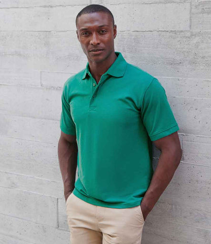 Henbury - Heavy Poly/Cotton Piqué Polo Shirt - H400 JAD S