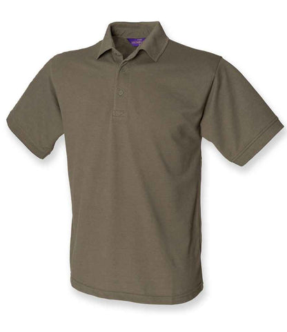 Henbury - Heavy Poly/Cotton Piqué Polo Shirt - H400 OLI S