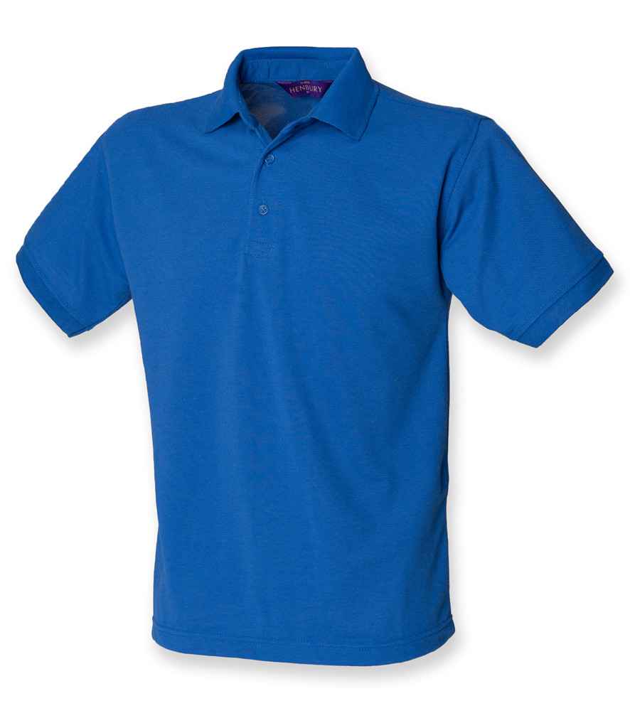 Henbury - Heavy Poly/Cotton Piqué Polo Shirt - H400 ROY S