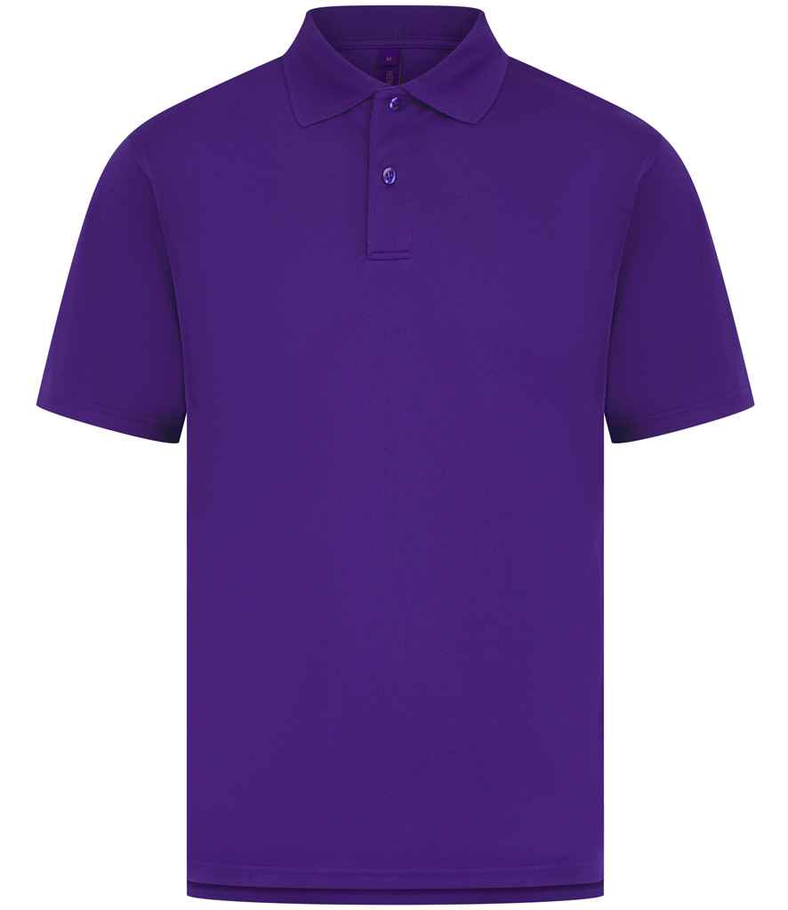 Henbury - Coolplus® Wicking Piqué Polo Shirt - H475 BPU XS