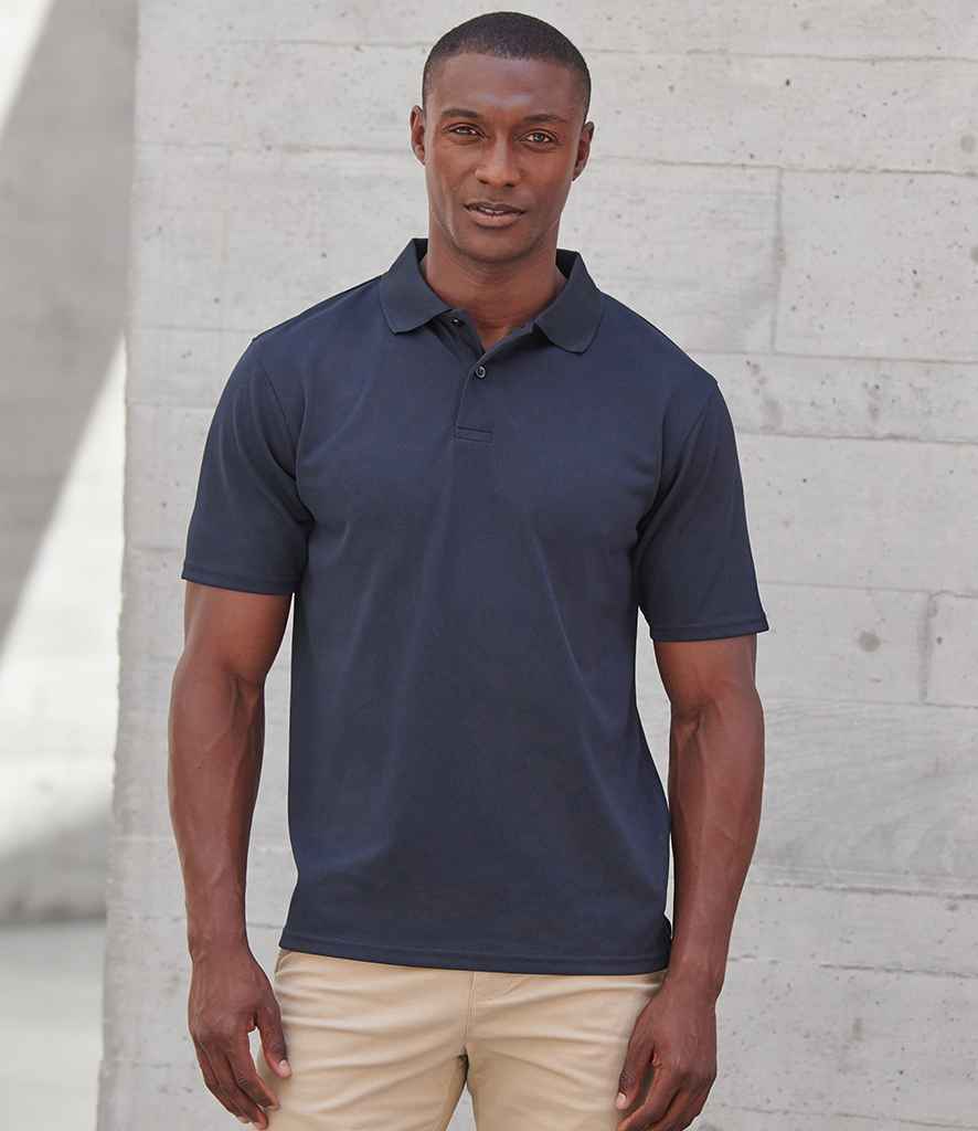 Henbury - Coolplus® Wicking Piqué Polo Shirt - H475 NAV XXS
