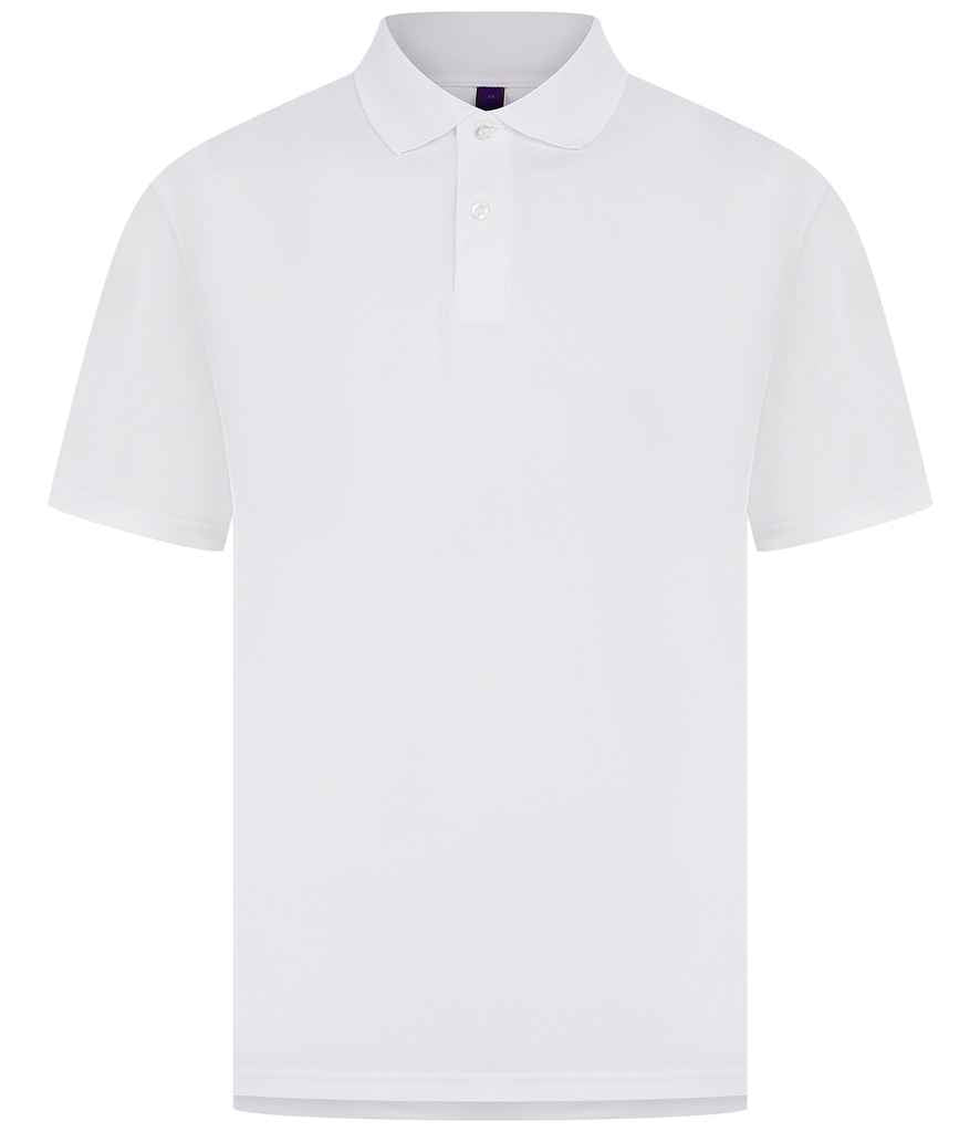 Henbury - Coolplus® Wicking Piqué Polo Shirt - H475 WHI XXS