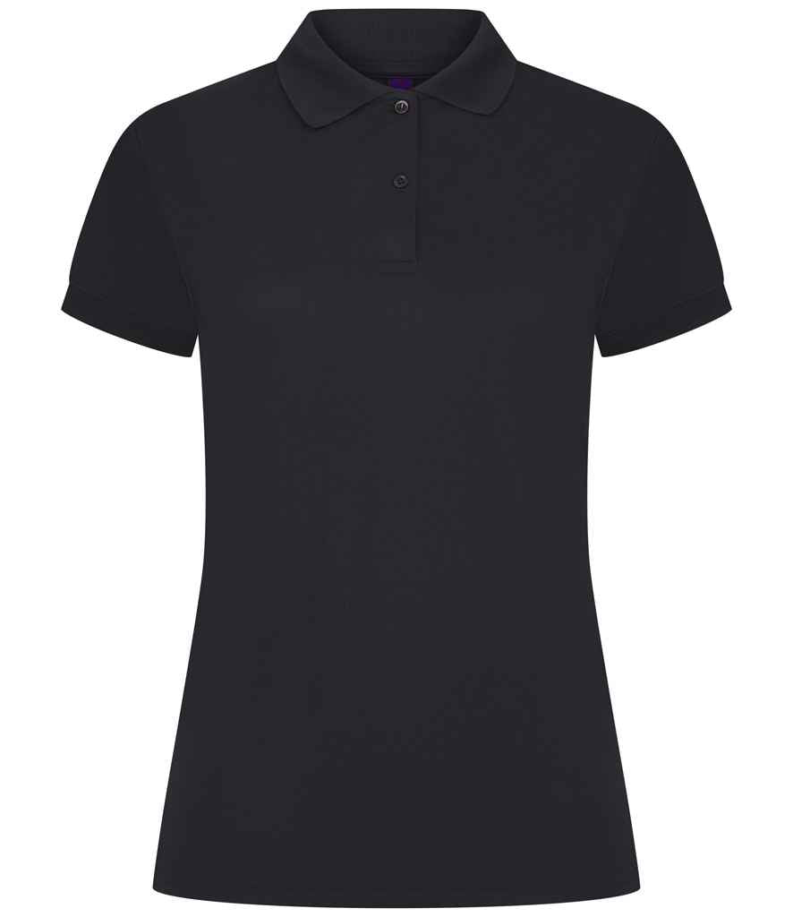 Henbury - Ladies Coolplus® Wicking Piqué Polo Shirt - H476 NAV XS