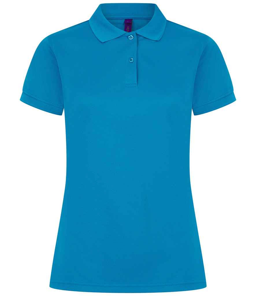 Henbury - Ladies Coolplus® Wicking Piqué Polo Shirt - H476 SAP XS