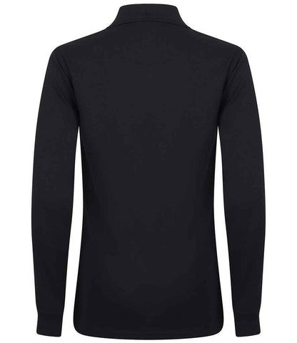 Henbury - Unisex Long Sleeve Coolplus® Piqué Polo Shirt - Pierre Francis
