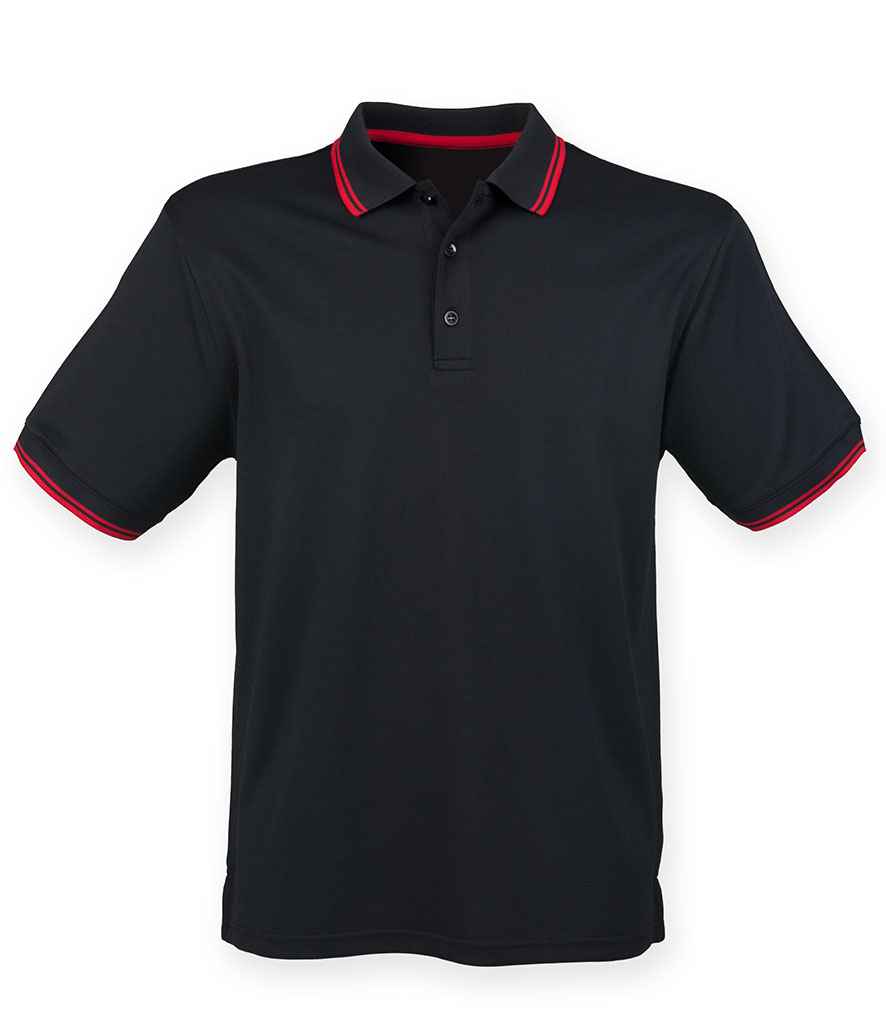 Henbury - Coolplus® Tipped Polo Shirt - Pierre Francis