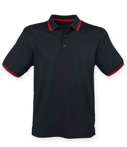 Henbury - Coolplus® Tipped Polo Shirt - Pierre Francis