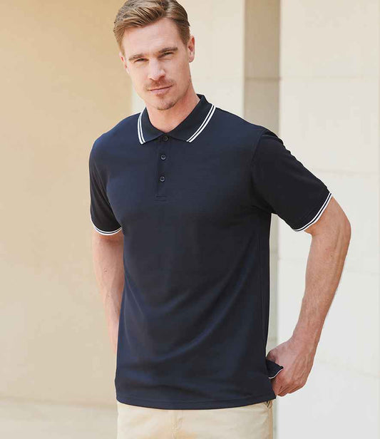 Henbury - Coolplus® Tipped Polo Shirt - Pierre Francis