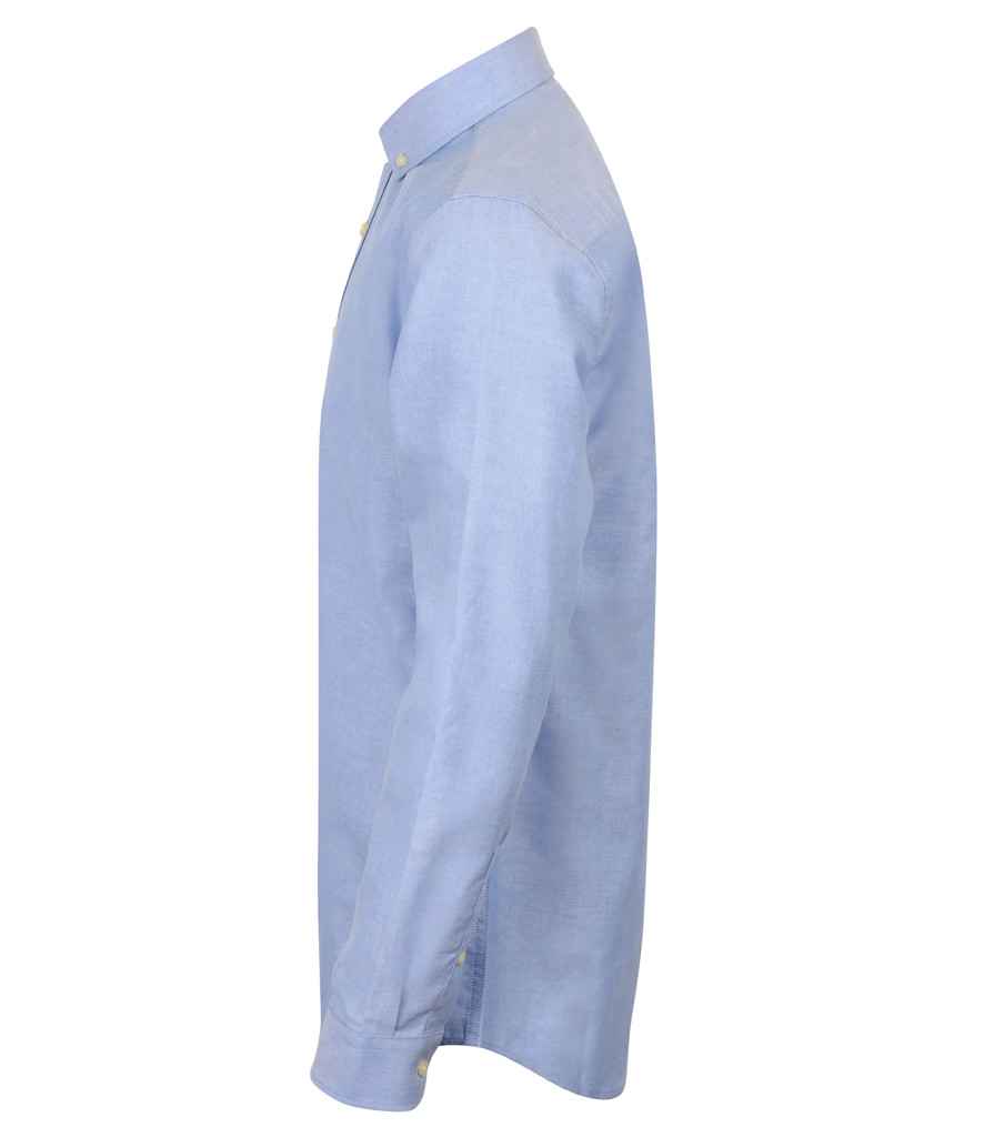 Henbury - Modern Long Sleeve Classic Fit Oxford Shirt - Pierre Francis