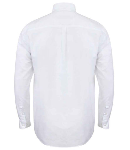 Henbury - Modern Long Sleeve Classic Fit Oxford Shirt - Pierre Francis