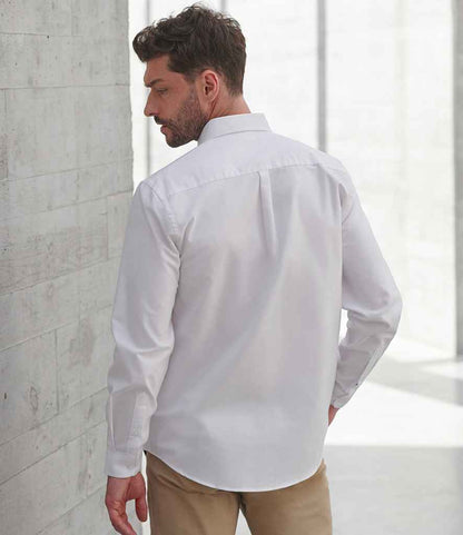 Henbury - Modern Long Sleeve Classic Fit Oxford Shirt - Pierre Francis