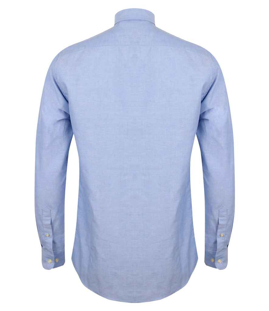 Henbury - Modern Long Sleeve Regular Fit Oxford Shirt - Pierre Francis